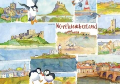 Great British Jigsaws 1000 Pieces*Emma Ball - Northumberland - 1000 Piece Jigsaw Puzzle