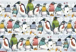 Great British Jigsaws 1000 Pieces*Emma Ball - Penguins In Pullovers - 1000 Piece Jigsaw Puzzle