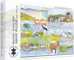 Great British Jigsaws 1000 Pieces*Emma Ball - Shetland - 1000 Piece Jigsaw Puzzle