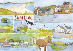Great British Jigsaws 1000 Pieces*Emma Ball - Shetland - 1000 Piece Jigsaw Puzzle