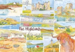 Great British Jigsaws 1000 Pieces*Emma Ball - The Highlands - 1000 Piece Jigsaw Puzzle