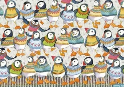 Great British Jigsaws 1000 Pieces*Emma Ball - Woolly Puffins - 1000 Piece Jigsaw Puzzle