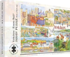 Great British Jigsaws 1000 Pieces*Emma Ball - Yorkshire - 1000 Piece Jigsaw Puzzle