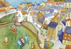 Great British Jigsaws 1000 Pieces*Emma Ball - Yorkshire Harbour - 1000 Piece Jigsaw Puzzle