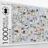 Great British Jigsaws 1000 Pieces*Emma Joustra - A To Z Cats - 1000 Piece Jigsaw Puzzle