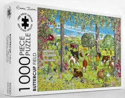 Great British Jigsaws 1000 Pieces*Emma Joustra - Buttercup Field - 1000 Piece Jigsaw Puzzle