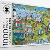 Great British Jigsaws 1000 Pieces*Emma Joustra - Camping Chaos - 1000 Piece Jigsaw Puzzle