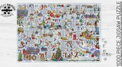 Great British Jigsaws 1000 Pieces*Emma Joustra - Christmas A-Z - 1000 Piece Jigsaw Puzzle