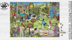 Great British Jigsaws 1000 Pieces*Emma Joustra - Country Garden - 1000 Piece Jigsaw Puzzle