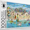 Great British Jigsaws 1000 Pieces*Emma Joustra - Leave Just Footprints - 1000 Piece Jigsaw Puzzle
