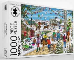 Great British Jigsaws 1000 Pieces*Emma Joustra - Snow Day - 1000 Piece Jigsaw Puzzle