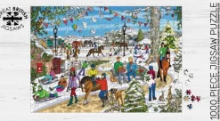 Great British Jigsaws 1000 Pieces*Emma Joustra - Snow Day - 1000 Piece Jigsaw Puzzle