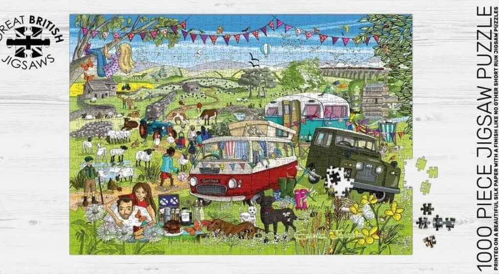 Great British Jigsaws 1000 Pieces*Emma Joustra - Somewhere In Yorkshire - 1000 Piece Jigsaw Puzzle