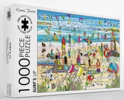 Great British Jigsaws 1000 Pieces*Emma Joustra - Surfs Up - 1000 Piece Jigsaw Puzzle