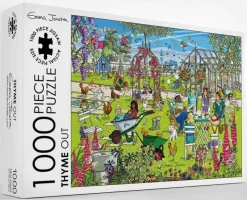 Great British Jigsaws 1000 Pieces*Emma Joustra - Thyme Out - 1000 Piece Jigsaw Puzzle