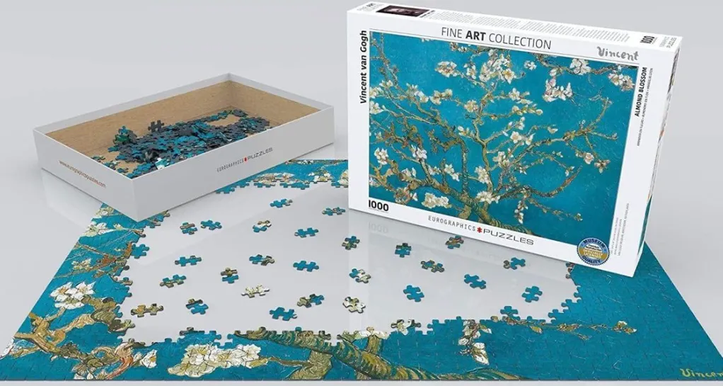 Eurographics 1000 Pieces* - Almond Blossom Van Gogh - 1000 Piece Jigsaw Puzzle