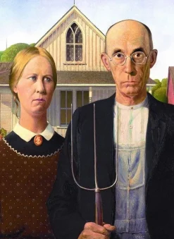 Eurographics 1000 Pieces* - American Gothic - 1000 Piece Jigsaw Puzzle