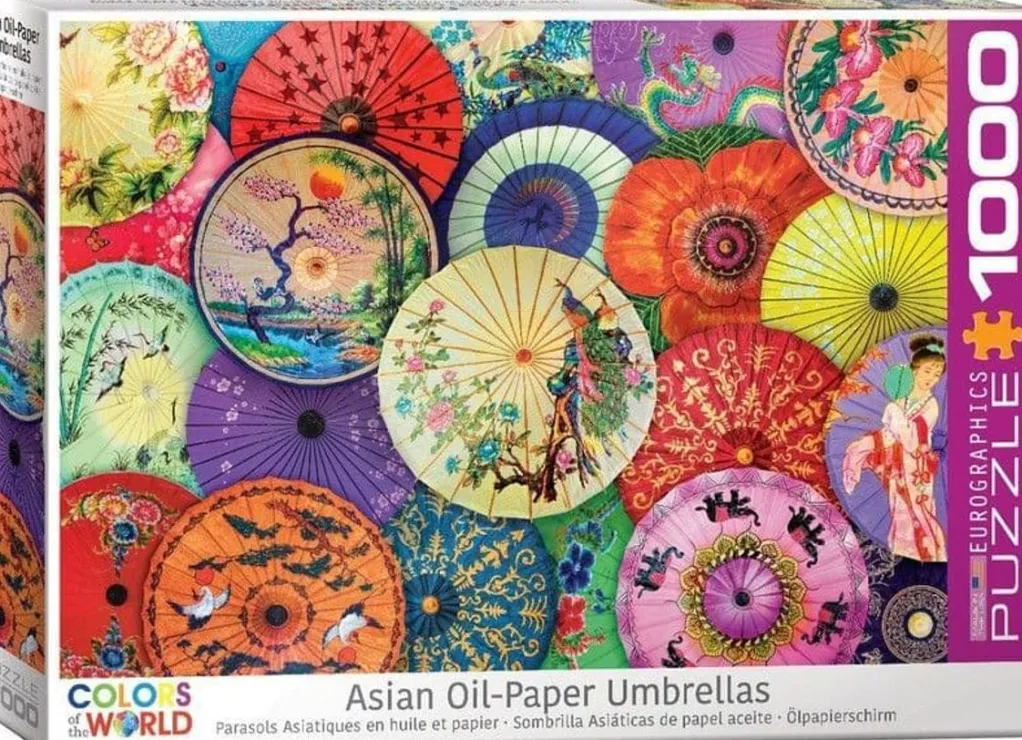 Eurographics 1000 Pieces* - Asian Paper Umbrella - 1000 Piece Jigsaw Puzzle