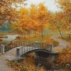 Eurographics 1000 Pieces* - Autumn In An Old Park - 1000 Piece Jigsaw Puzzle