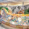 Eurographics 1000 Pieces* - Barcelona - 1000 Piece Jigsaw Puzzle