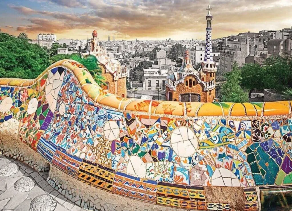 Eurographics 1000 Pieces* - Barcelona - 1000 Piece Jigsaw Puzzle