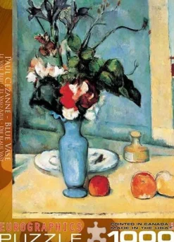 Eurographics 1000 Pieces* - Blue Vase - Paul Cezanne - 1000 Piece Jigsaw Puzzle