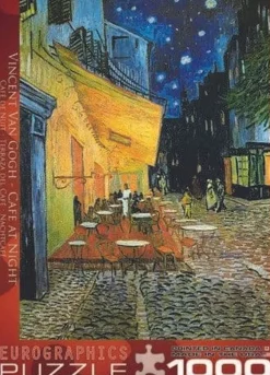 Eurographics 1000 Pieces* - Cafe At Night Vincent Van Gogh - 1000 Piece Jigsaw Puzzle