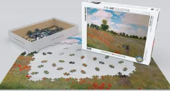 Eurographics 1000 Pieces* - Claude Monet - The Poppy Field - 1000 Piece Jigsaw Puzzle