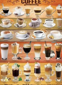 Eurographics 1000 Pieces* - Coffee - 1000 Piece Jigsaw Puzzle