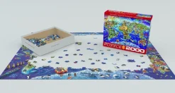 Eurographics 2000 Pieces* - Crazy World - 2000 Piece Jigsaw Puzzle