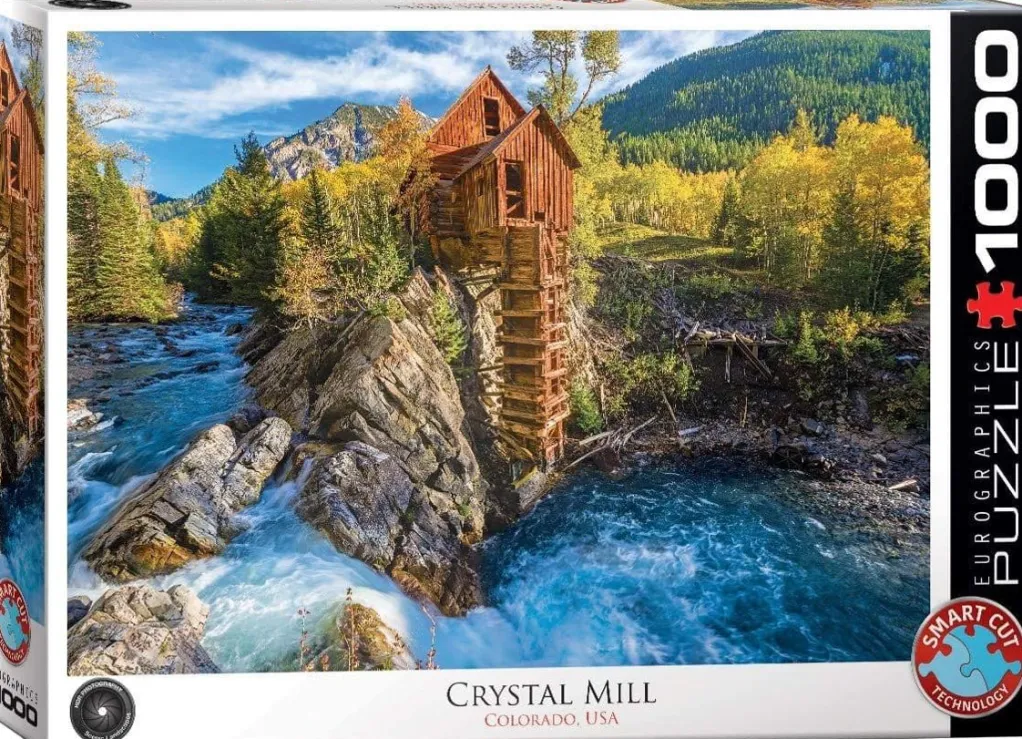 Eurographics 1000 Pieces* - Crystal Mill Colorado - 1000 Piece Jigsaw Puzzle
