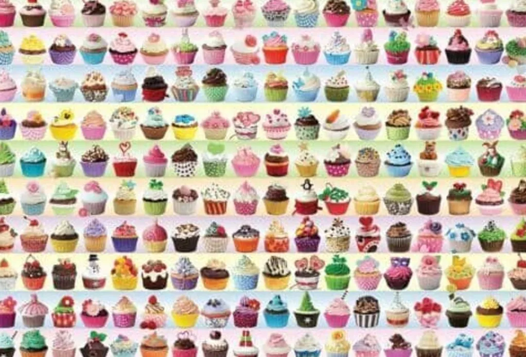 Eurographics 2000 Pieces* - Cupcakes Galore - 2000 Piece Jigsaw Puzzle