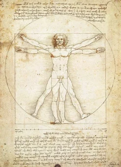 Eurographics 1000 Pieces* - Da Vinci - The Vitruvian Man - 1000 Piece Jigsaw Puzzle