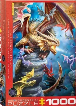 Eurographics 1000 Pieces* - Dragon Clan - 1000 Piece Jigsaw Puzzle