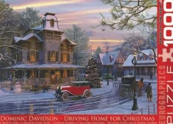 Eurographics 1000 Pieces* - Driving Home For Christmas - 1000 Piece Jigsaw Puzzle