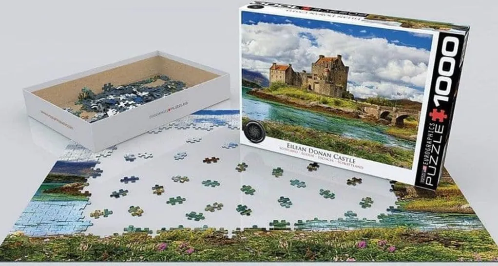 Eurographics 1000 Pieces* - Eilean Donan Castle - 1000 Piece Jigsaw Puzzle
