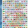 Eurographics 1000 Pieces* - Flags Of The World - 1000 Piece Jigsaw Puzzle