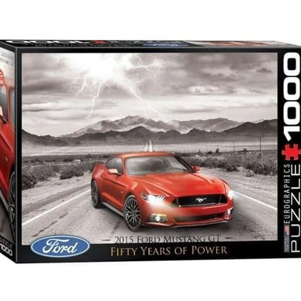 Eurographics 1000 Pieces* - Ford Mustang 2015 - 1000 Piece Jigsaw Puzzle