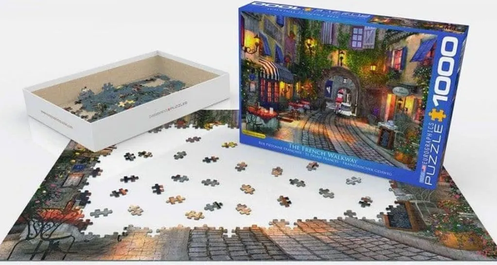 Eurographics 1000 Pieces* - French Walkway - 1000 Piece Jigsaw Puzzle