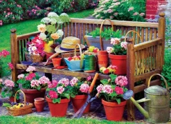 Eurographics 1000 Pieces* - Garden Bench - 1000 Piece Jigsaw Puzzle