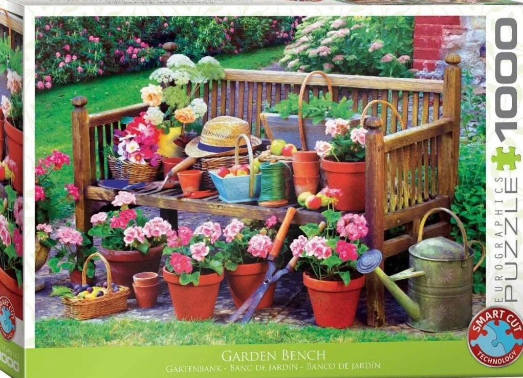 Eurographics 1000 Pieces* - Garden Bench - 1000 Piece Jigsaw Puzzle
