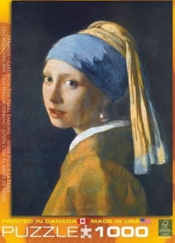 Eurographics 1000 Pieces* - Girl With The Pearl Earring - 1000 Piece Jigsaw Puzzle