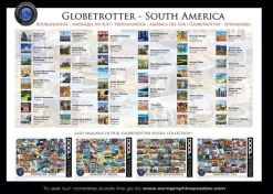 Eurographics 1000 Pieces* - Globetrotter South America - 1000 Piece Jigsaw Puzzle