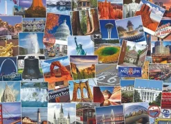 Eurographics 1000 Pieces* - Globetrotter Usa - 1000 Piece Jigsaw Puzzle