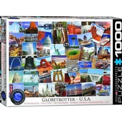 Eurographics 1000 Pieces* - Globetrotter Usa - 1000 Piece Jigsaw Puzzle