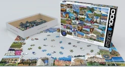 Eurographics 1000 Pieces* - Globetrotter France - 1000 Piece Jigsaw Puzzle