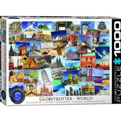 Eurographics 1000 Pieces* - Globetrotter World - 1000 Piece Jigsaw Puzzle