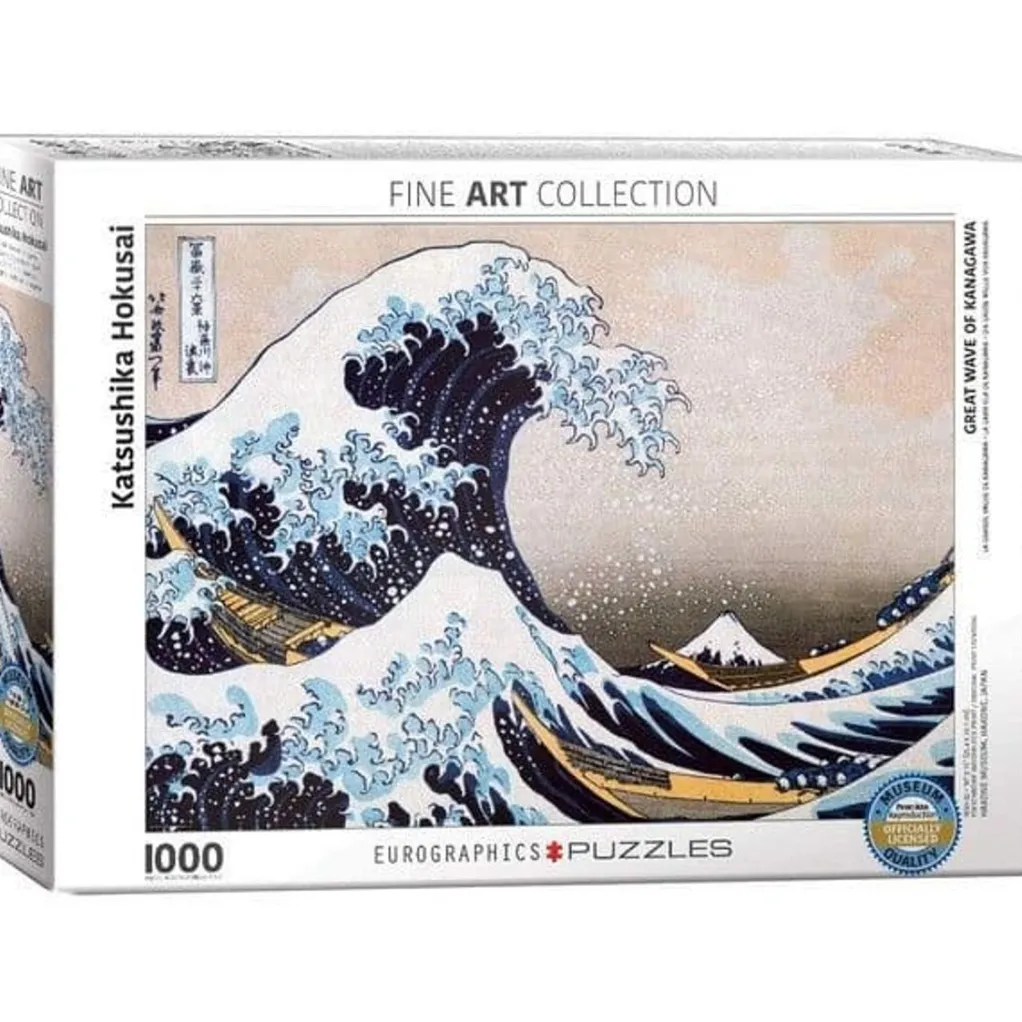 Eurographics 1000 Pieces* - Great Wave Of Kanagawa - 1000 Piece Jigsaw Puzzle