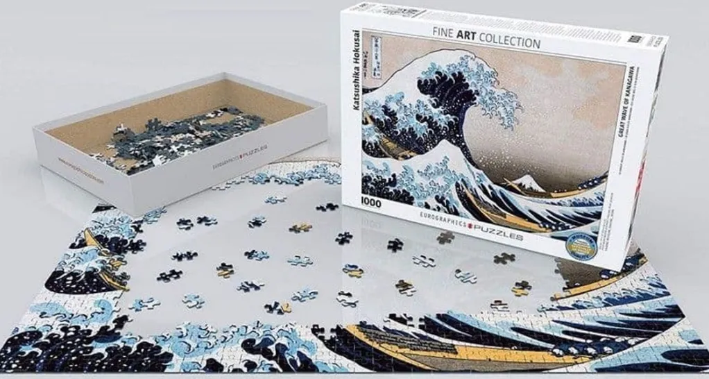 Eurographics 1000 Pieces* - Great Wave Of Kanagawa - 1000 Piece Jigsaw Puzzle