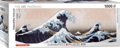 Eurographics 1000 Pieces* - Great Wave Of Kanagawa - 1000 Piece Panoramic Jigsaw Puzzle